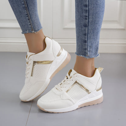 Shoes Lace-up Mesh Sneakers