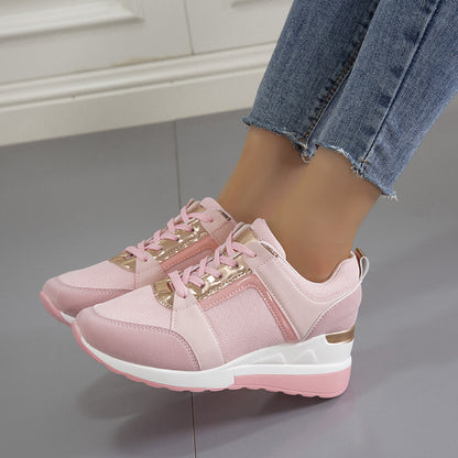 Shoes Lace-up Mesh Sneakers