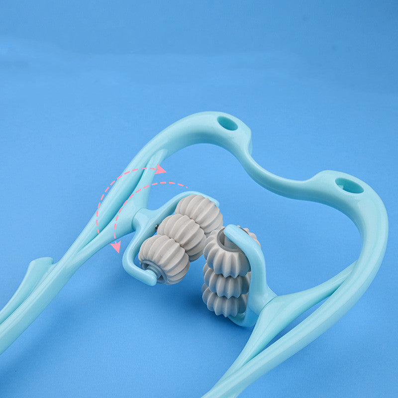 Six-wheel Neck Massager Massage Relieve Roller