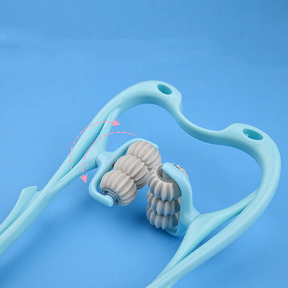 Six-wheel Neck Massager Massage Relieve Roller