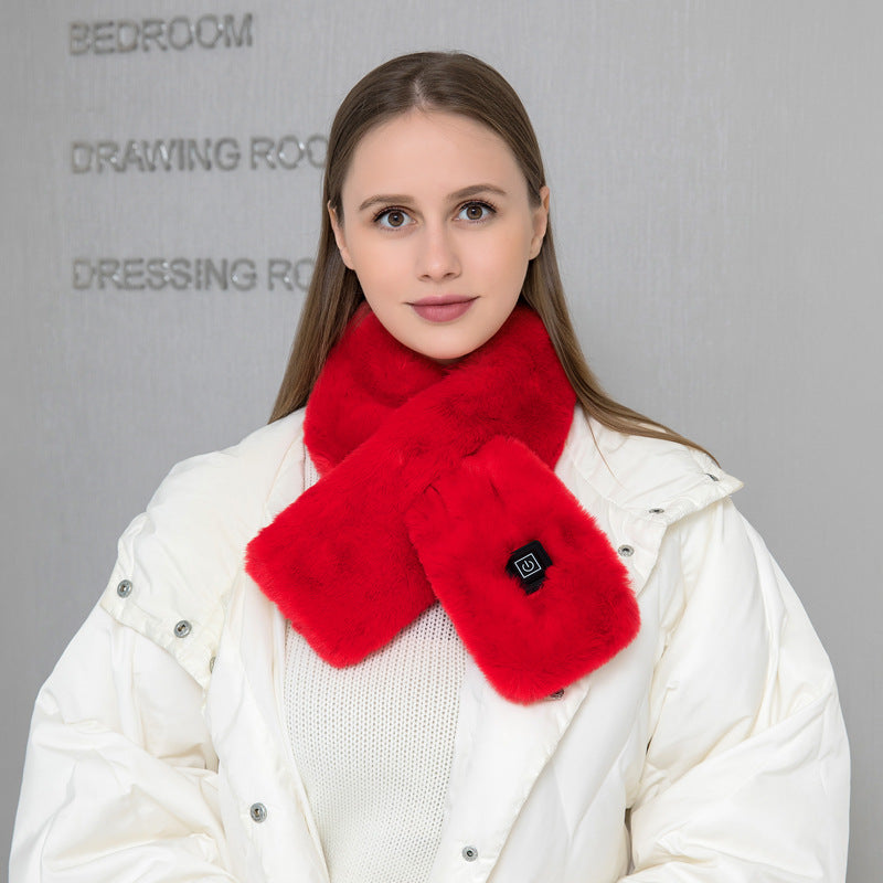 Heating Scarf USB Electric Heated Neck Wrap Heating Pad Pain Relief