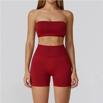 Hollow-out Beauty back Yoga Clothes Fitness Suit