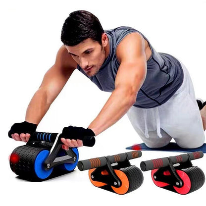 Wheel Roller Waist Trainer Gym Sports Home Exercise Devices