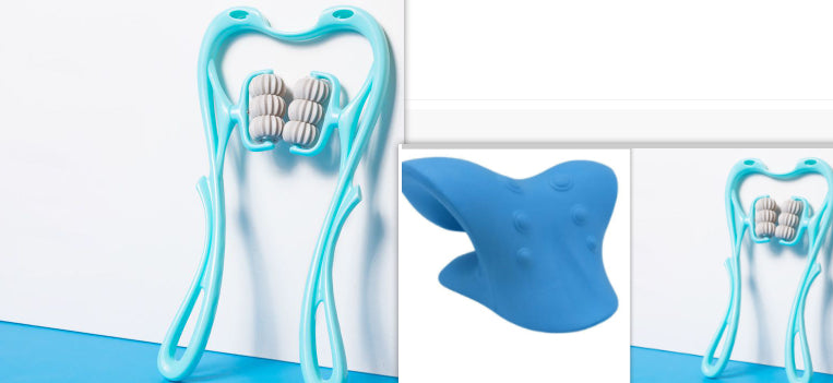 Six-wheel Neck Massager Massage Relieve Roller