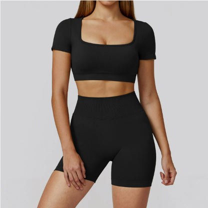 Hollow-out Beauty back Yoga Clothes Fitness Suit