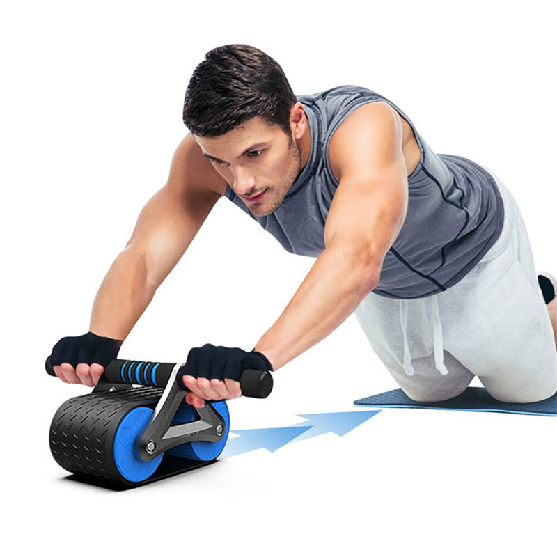 Wheel Roller Waist Trainer Gym Sports Home Exercise Devices