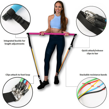 Resistance Bands For Home Trainer Workout Equipment