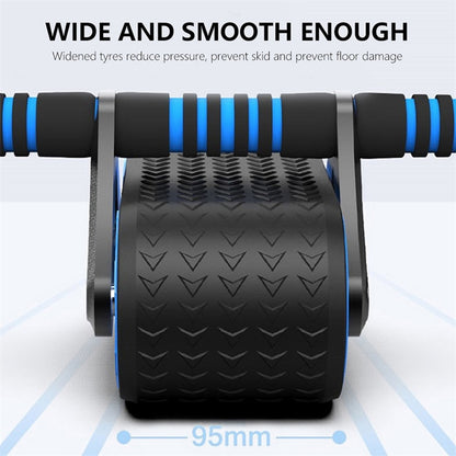 Wheel Roller Waist Trainer Gym Sports Home Exercise Devices