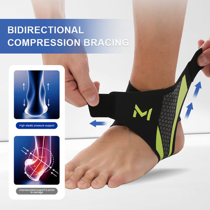 Cooper Ankle Support Compression Foot Sleeves For Men And Women