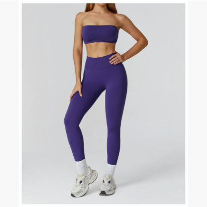 Hollow-out Beauty back Yoga Clothes Fitness Suit