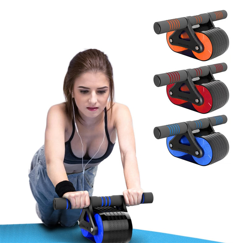 Wheel Roller Waist Trainer Gym Sports Home Exercise Devices