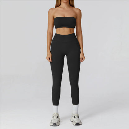 Hollow-out Beauty back Yoga Clothes Fitness Suit