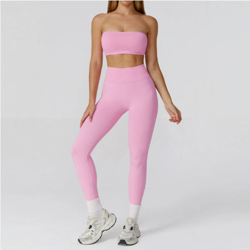 Hollow-out Beauty back Yoga Clothes Fitness Suit
