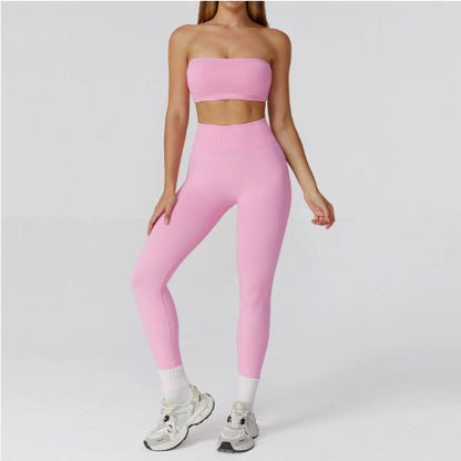Hollow-out Beauty back Yoga Clothes Fitness Suit