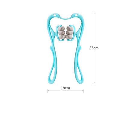 Six-wheel Neck Massager Massage Relieve Roller