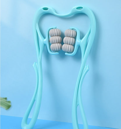 Six-wheel Neck Massager Massage Relieve Roller