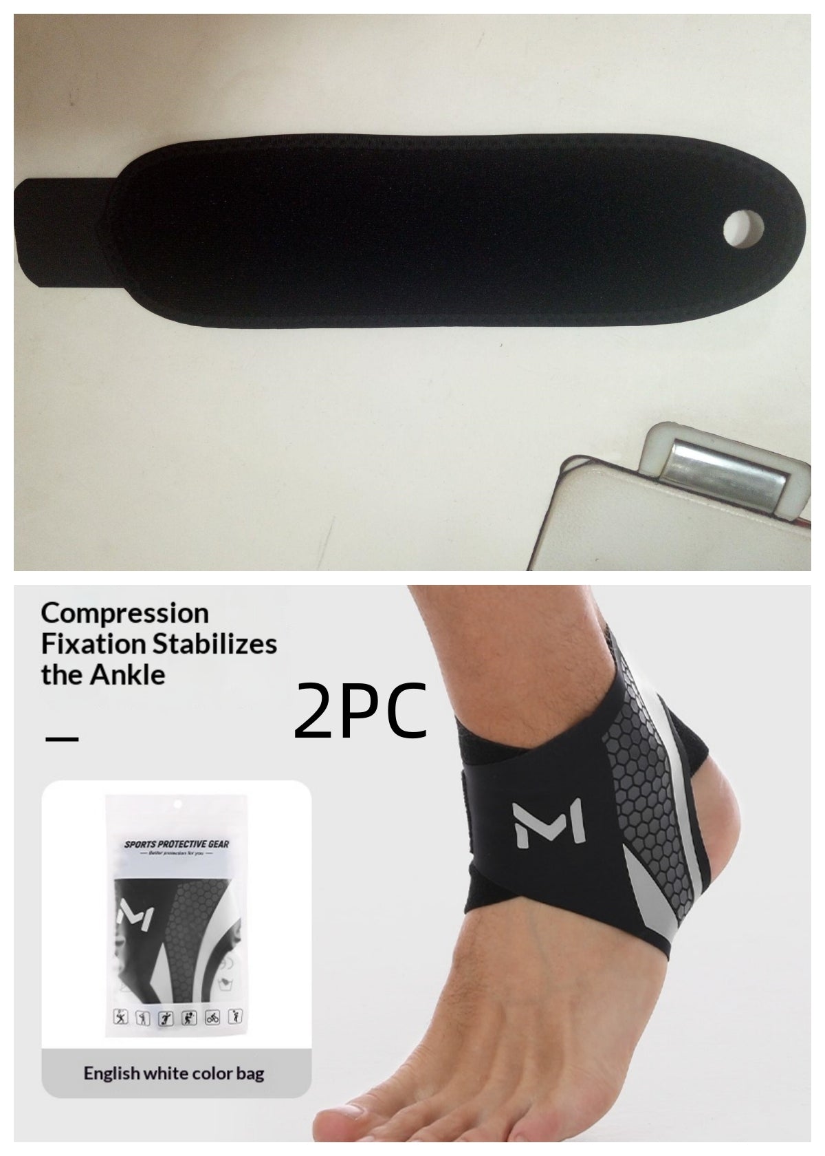 Cooper Ankle Support Compression Foot Sleeves For Men And Women