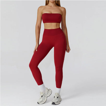 Hollow-out Beauty back Yoga Clothes Fitness Suit