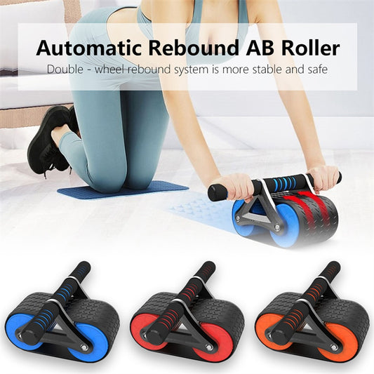 Wheel Roller Waist Trainer Gym Sports Home Exercise Devices