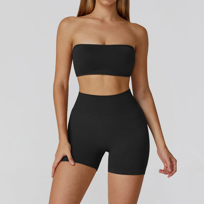 Hollow-out Beauty back Yoga Clothes Fitness Suit
