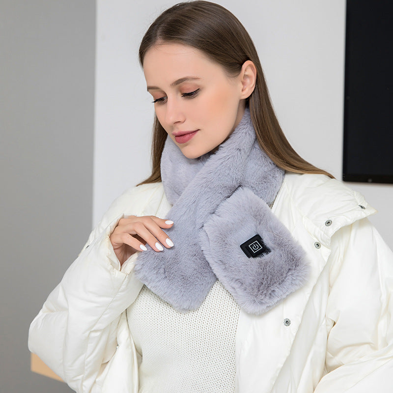 Heating Scarf USB Electric Heated Neck Wrap Heating Pad Pain Relief