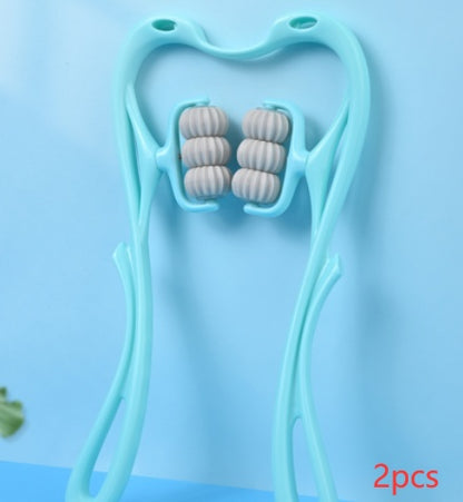 Six-wheel Neck Massager Massage Relieve Roller