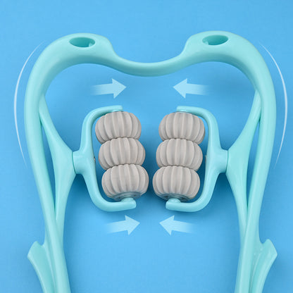 Six-wheel Neck Massager Massage Relieve Roller